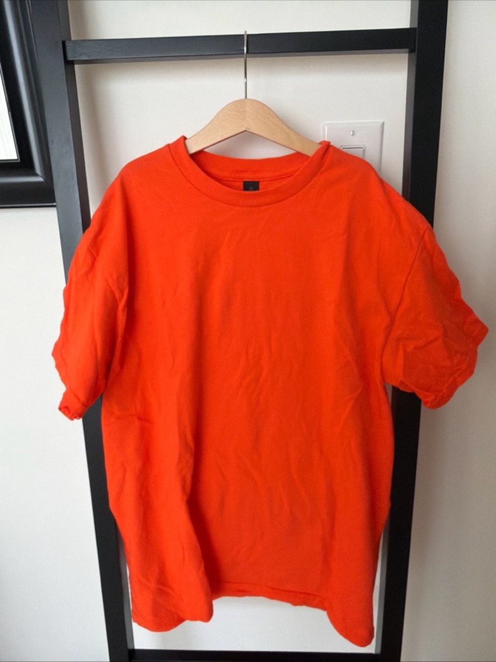 Gildan Bright Orange Short Sleeve Crew Neck Tee
